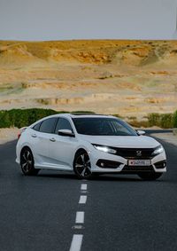 View of car on road