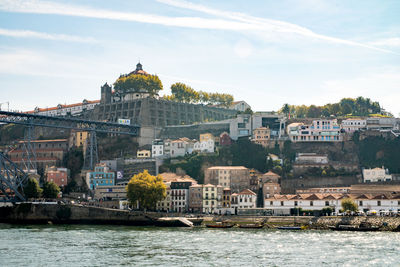 Buildings at waterfront