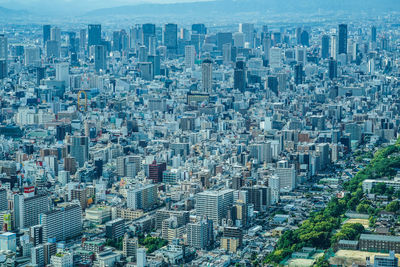 Aerial view of cityscape