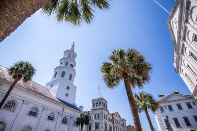 Low angle view of cathedral against sky