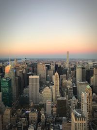 Aerial view of a city