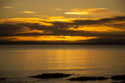 Morning winter sunrise