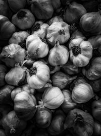 Full frame shot of pumpkins