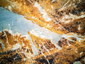 Full frame shot of rock formation