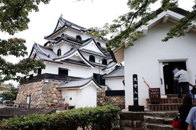 View of temple against sky