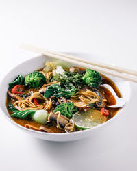 Close-up of food in plate