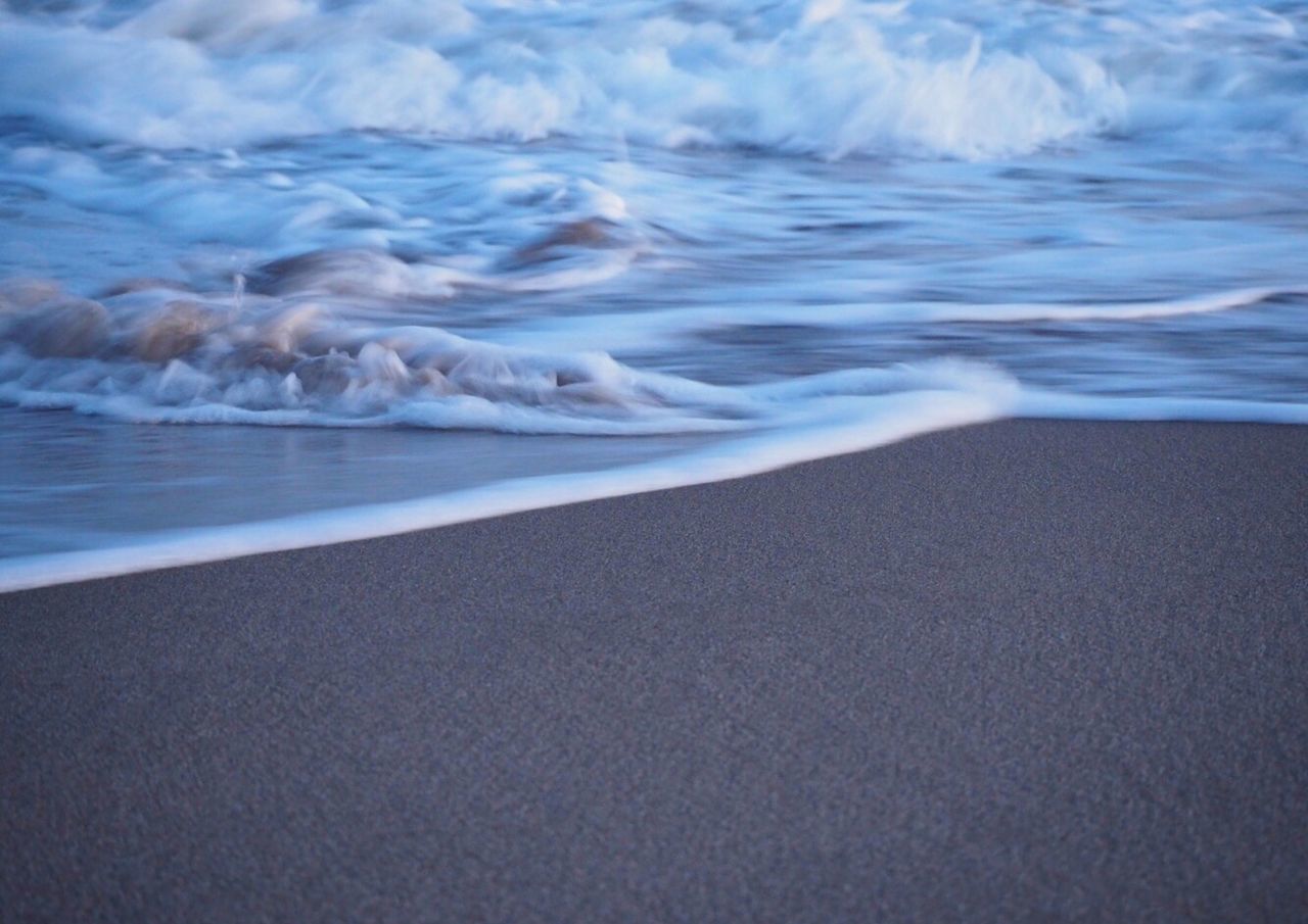 SCENIC VIEW OF SEA WAVES