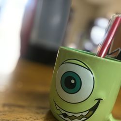 Close-up of toys on table