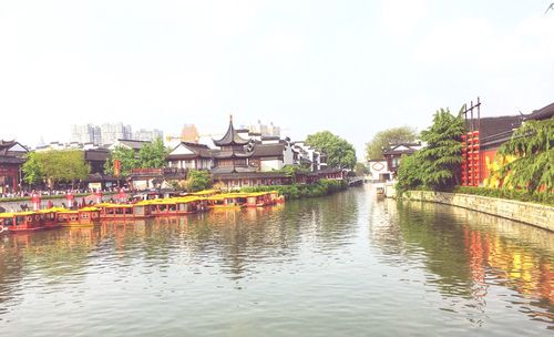 River with buildings in background