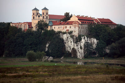 View of temple against sky