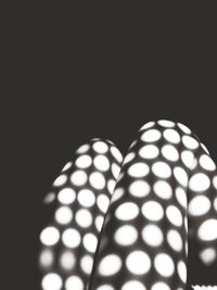 Close-up of illuminated light