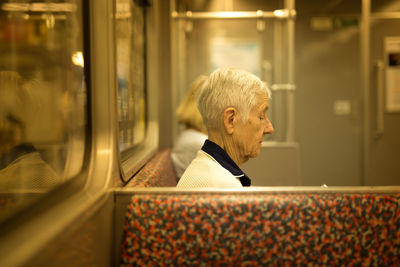 Close-up of illuminated lighting equipment