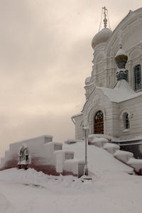 Church in winter