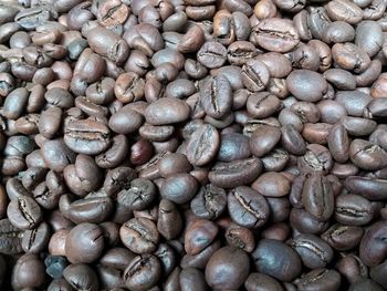 Full frame shot of coffee beans