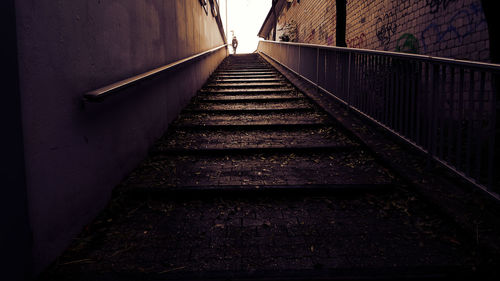 Low angle view of steps