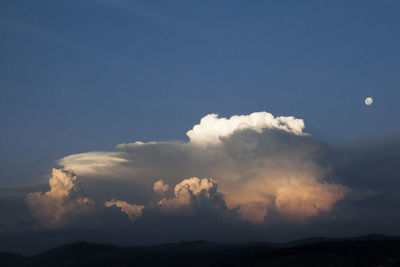 Scenic view of clouds in sky