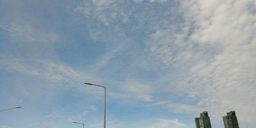 Low angle view of buildings against sky