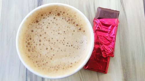 Close-up of coffee cup