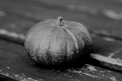 Close-up of apple on table