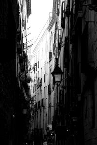 Low angle view of buildings against sky