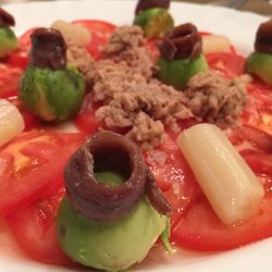 Close-up of food served in plate