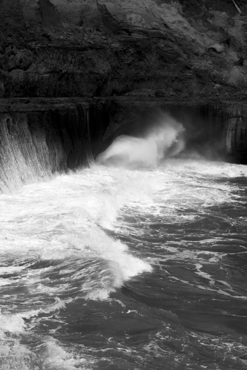 SCENIC VIEW OF SEA WAVES