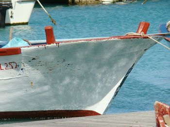 Boats in sea