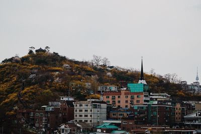 Cityscape against sky