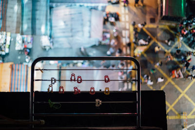 People in city