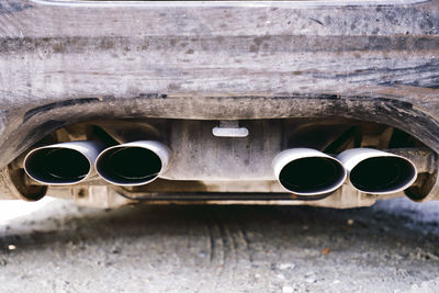 Close-up of pipes