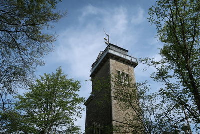 Low angle view of historical building against sky