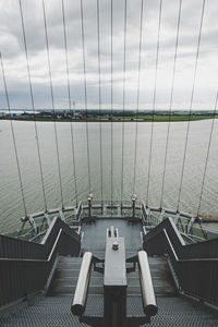 Scenic view of river against sky