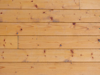 Full frame shot of wooden floor