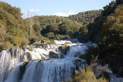 Naturparadies krka-wasserfälle