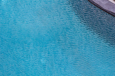 High angle view of swimming pool