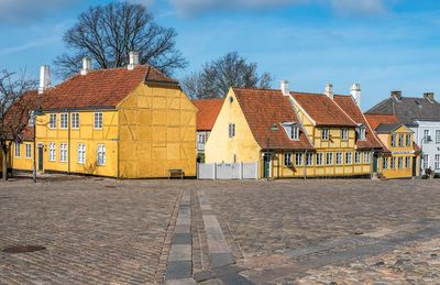 Houses in town