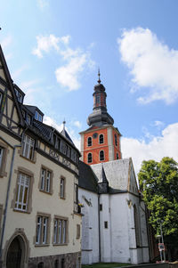 Low angle view of cathedral against sky