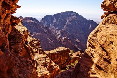 Scenic view of mountains