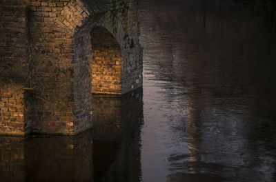 Built structure in water