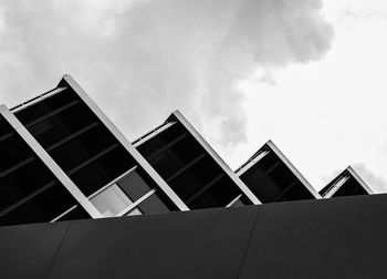 Low angle view of building against sky