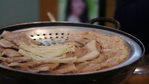 Close-up of food in bowl