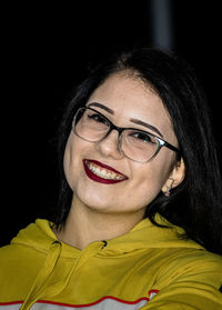 Portrait of a smiling young woman