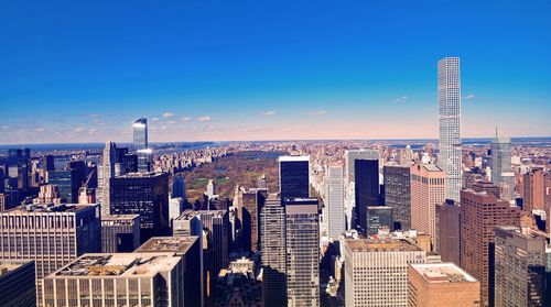 View of cityscape against sky