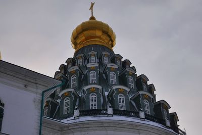 Low angle view of historic building against sky