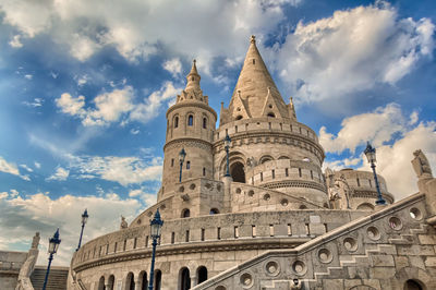 Low angle view of cathedral against sky