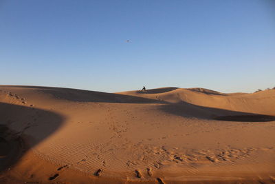 Dubai desert befor the sunset