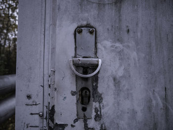 Old door lock