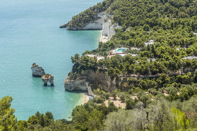 Baia delle zagare in mattinata