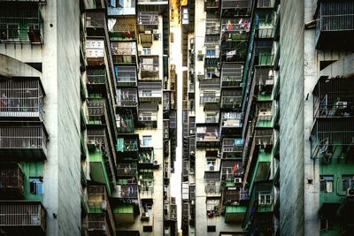 Full frame shot of modern buildings in city