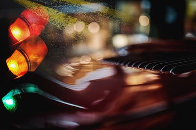 Close-up of sunlight